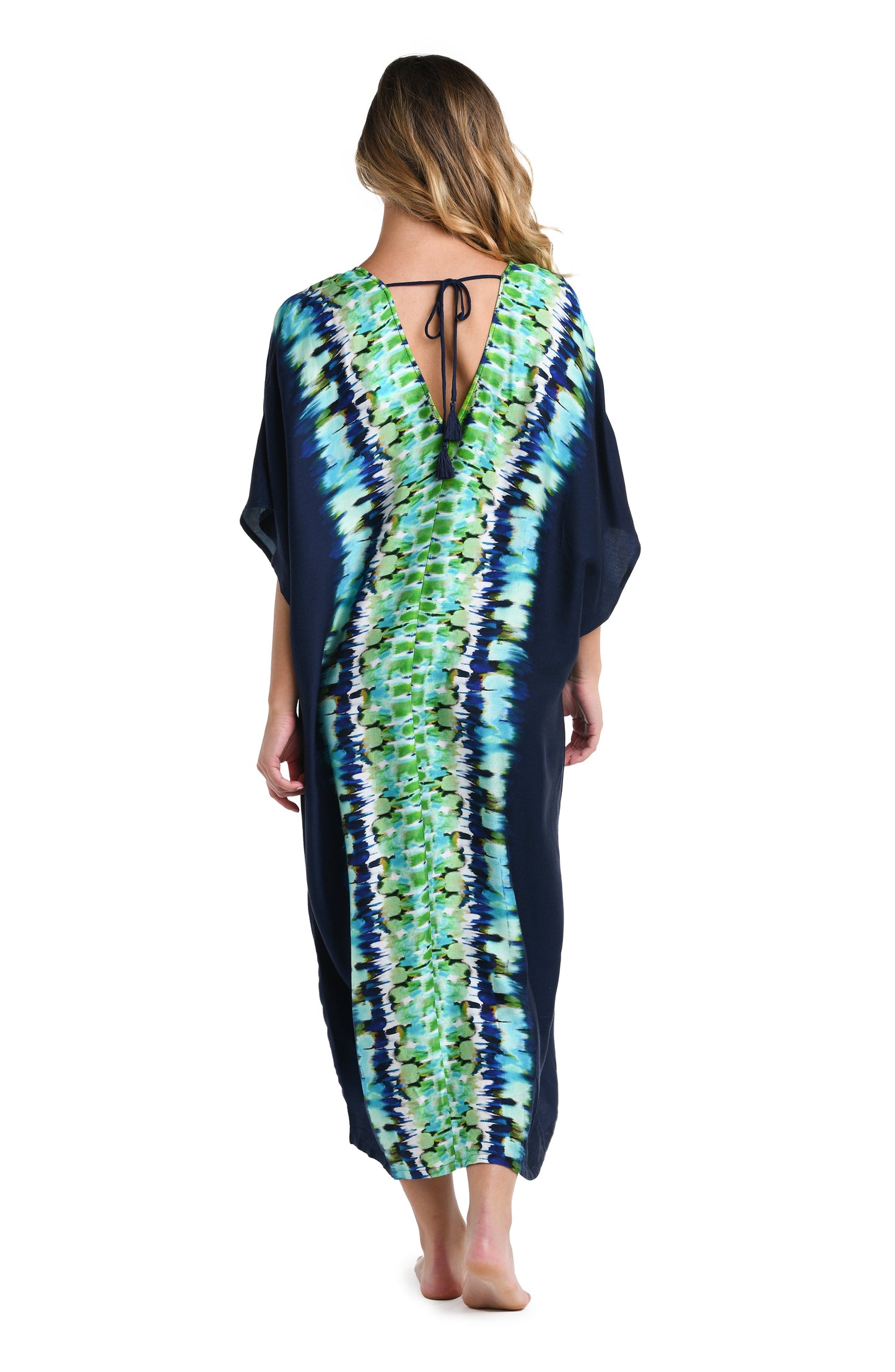 Monarch Seas Long Caftan Cover Up